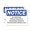 Signmission No Shooting Private Property Wilderness OSHA Notice Sign, Plastic, 10in W x 7in L, 2PK OS-2PACK-NS-P-710-L-14790 - alternate 1